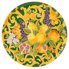 Fruit Themed Ceramic Decorative Plate