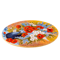 Tulip Themed Decorative Cheeseboard