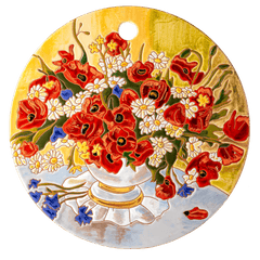 Floral Ceramic Decorative Cheeseboard