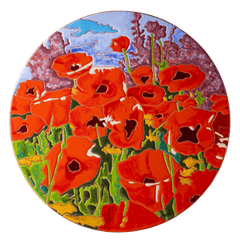 Floral Ceramic Decorative Cheeseboard