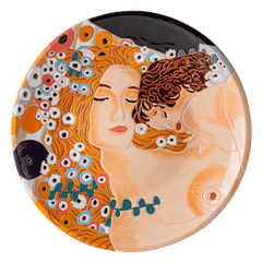 Gustav Klimt «The Three Ages of Woman» Ceramic Decorative Plate