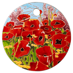 Floral Ceramic Decorative Cheeseboard