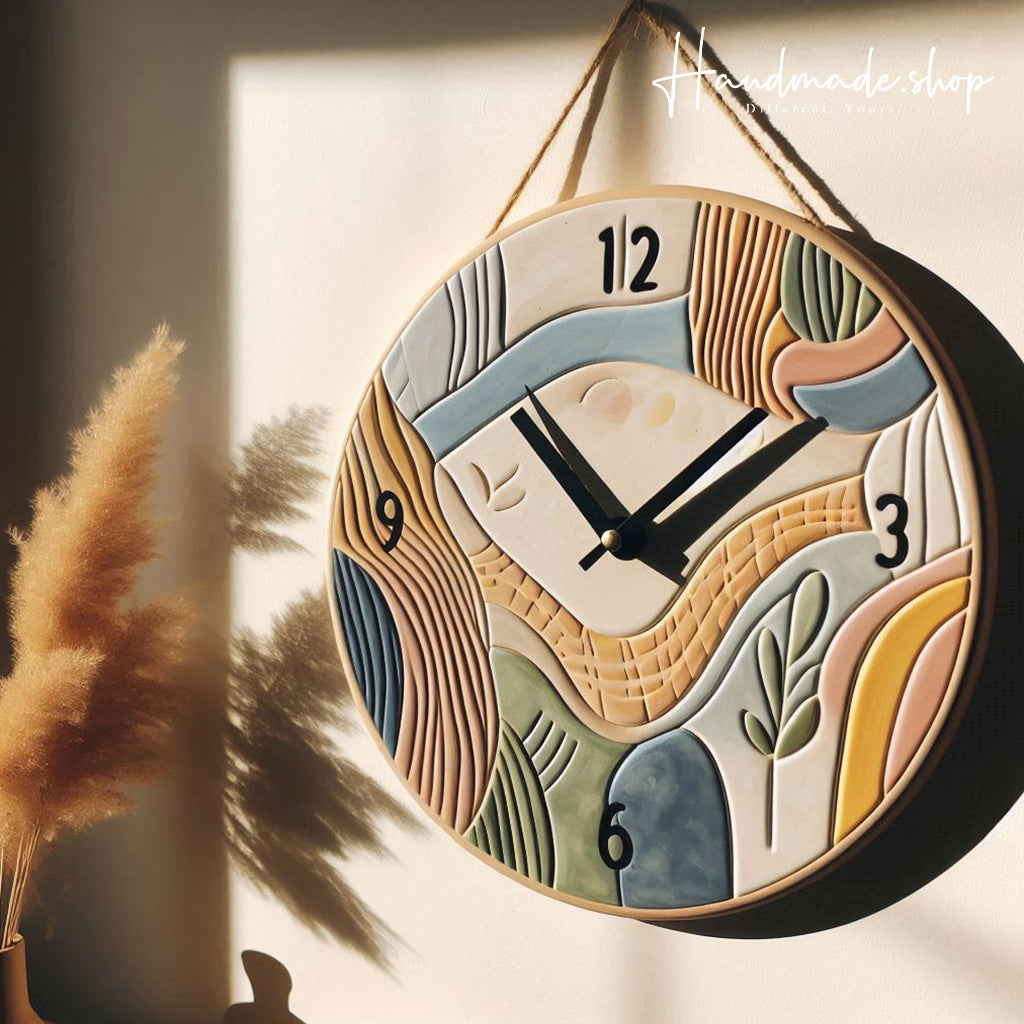 Timeless Elegance: Handmade Ceramic Clocks in Interior Design