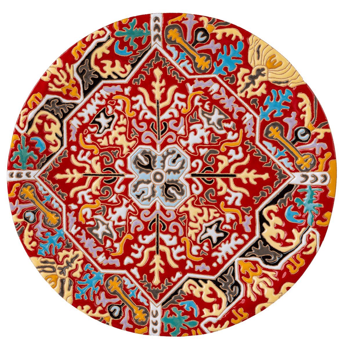 Armenian Ceramic Decorative Plate