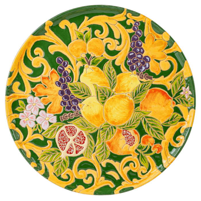 Fruit Themed Ceramic Decorative Plate