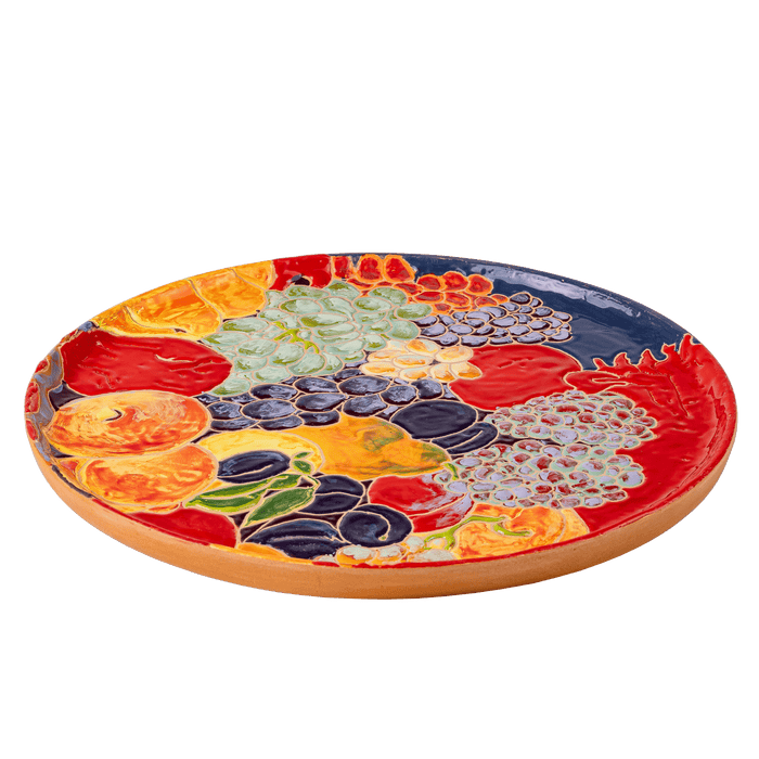 Fruit Themed Ceramic Decorative Plate