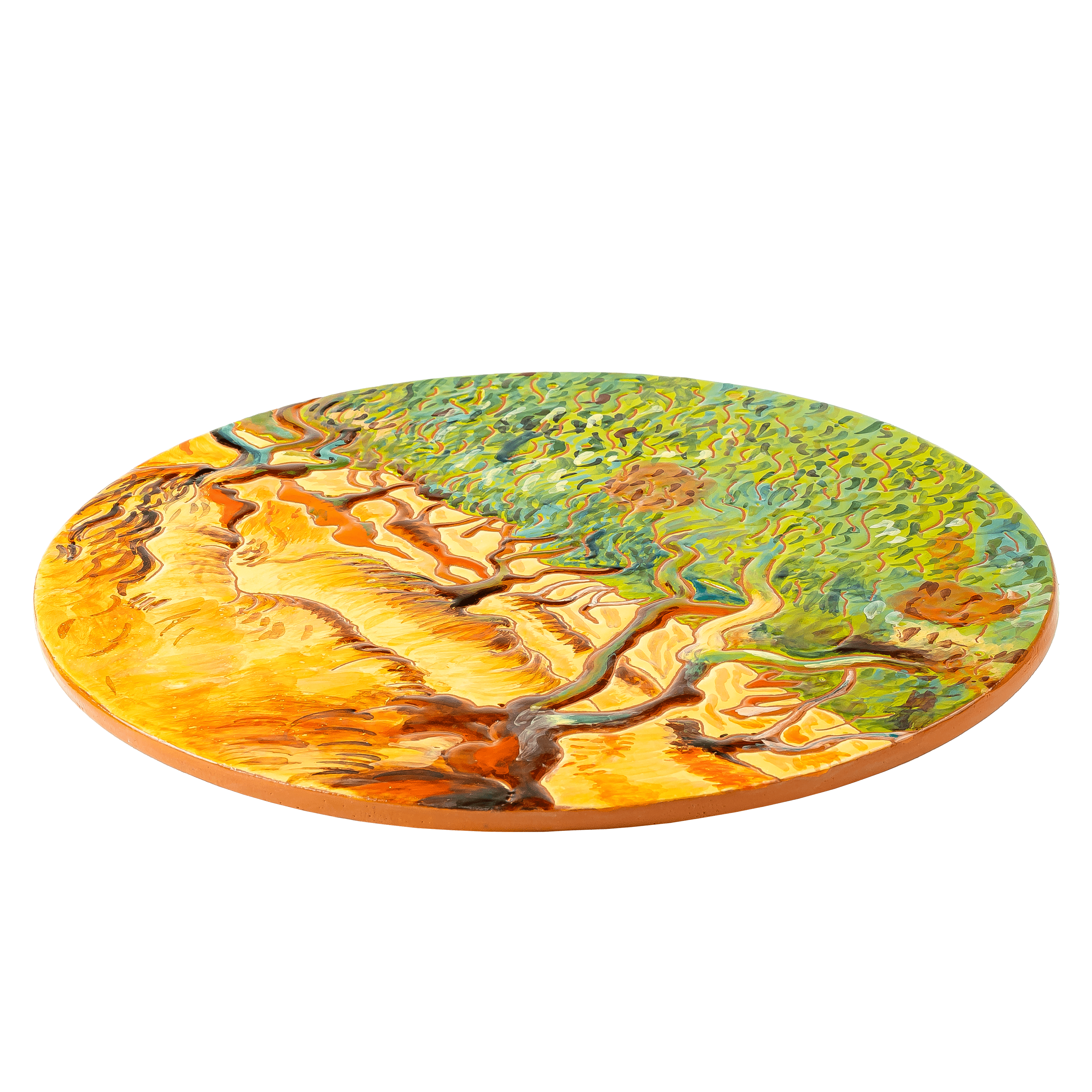 "Garden" Ceramic Decorative Cheeseboard