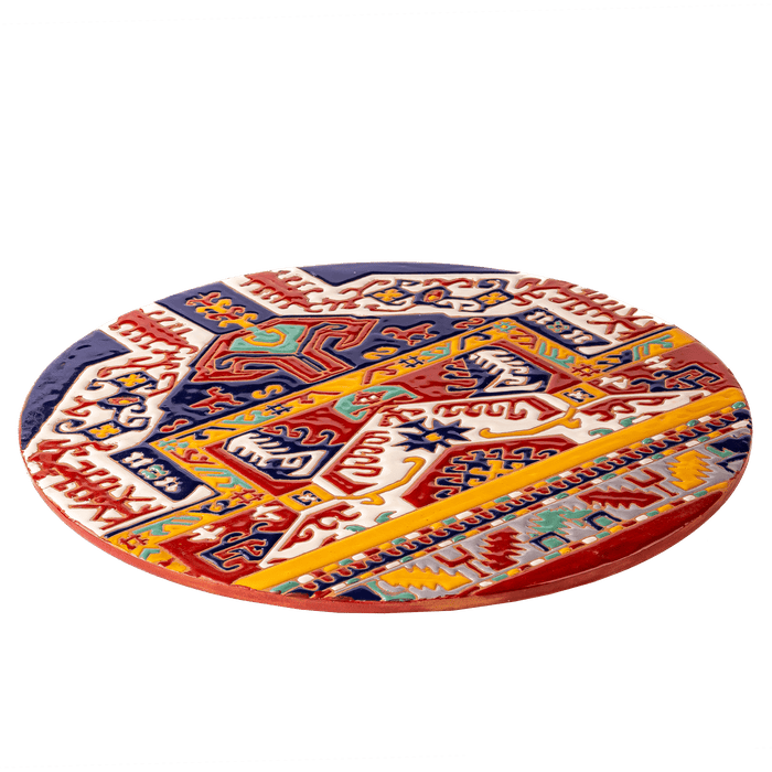 Armenian Ceramic Decorative Cheeseboard