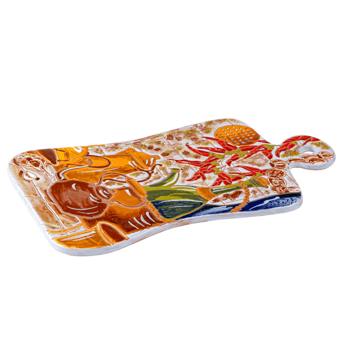 Traditional Armenian Table Decorative Ceramic Cheeseboard