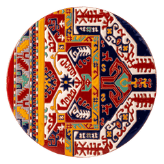 Armenian Ceramic Decorative Cheeseboard