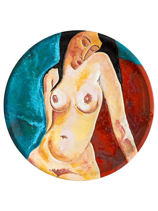 CERAMIC PLATE MODELYANI