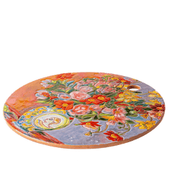 "Vase Of Flowers" by Pierre Auguste Renoir Ceramic Decorative Cheeseboard