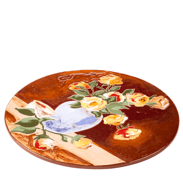 Floral Ceramic Decorative Cheeseboard