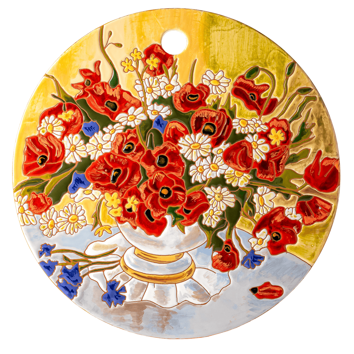 Floral Ceramic Decorative Cheeseboard