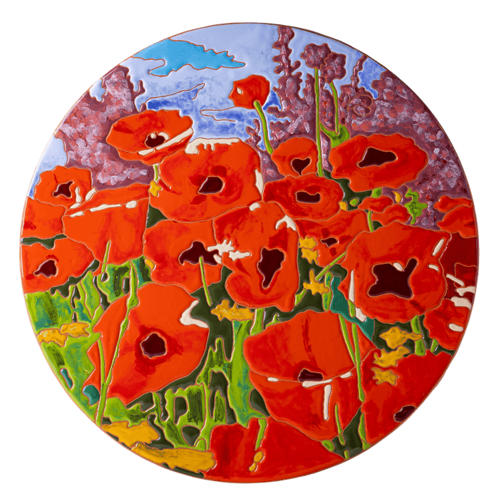 Floral Ceramic Decorative Cheeseboard