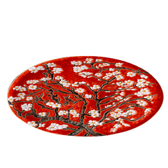 "Almond Blossom" by Vincent van Gogh Ceramic Decorative Plate