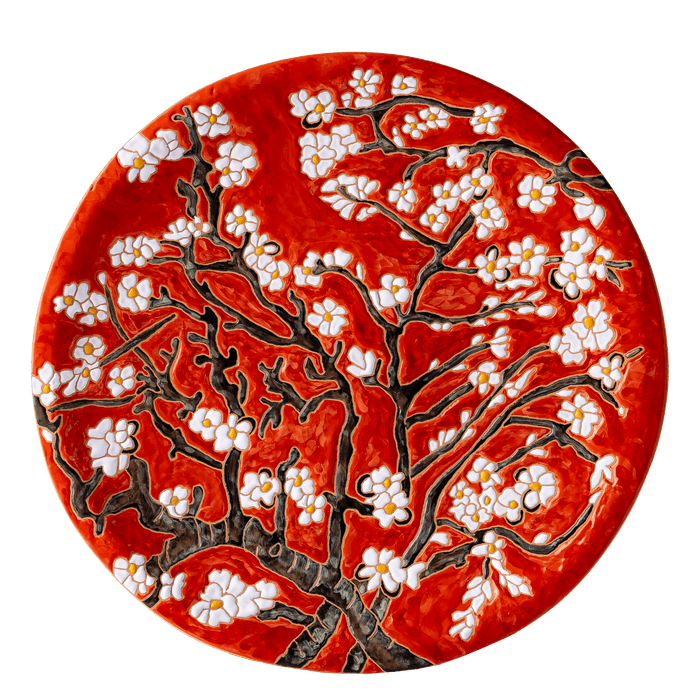 "Almond Blossom" by Vincent van Gogh Ceramic Decorative Plate