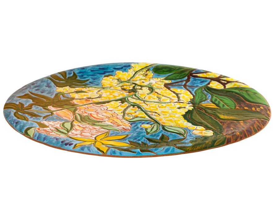 «Blossoming Chestnut Branches» by Vincent Van Gogh Decorative ceramic plate