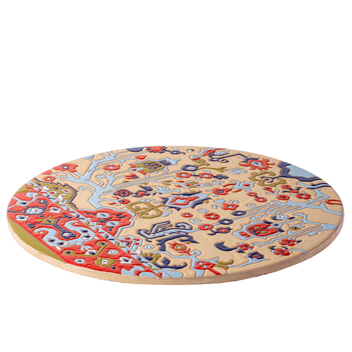 Armenian Ceramic Decorative Cheeseboard