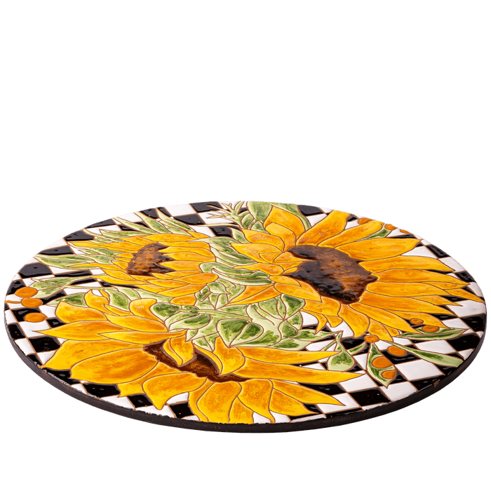 Floral Ceramic Decorative Cheeseboard