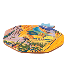 "Armenia" by Martiros Saryan Decorative Pomegranate Cheeseboard