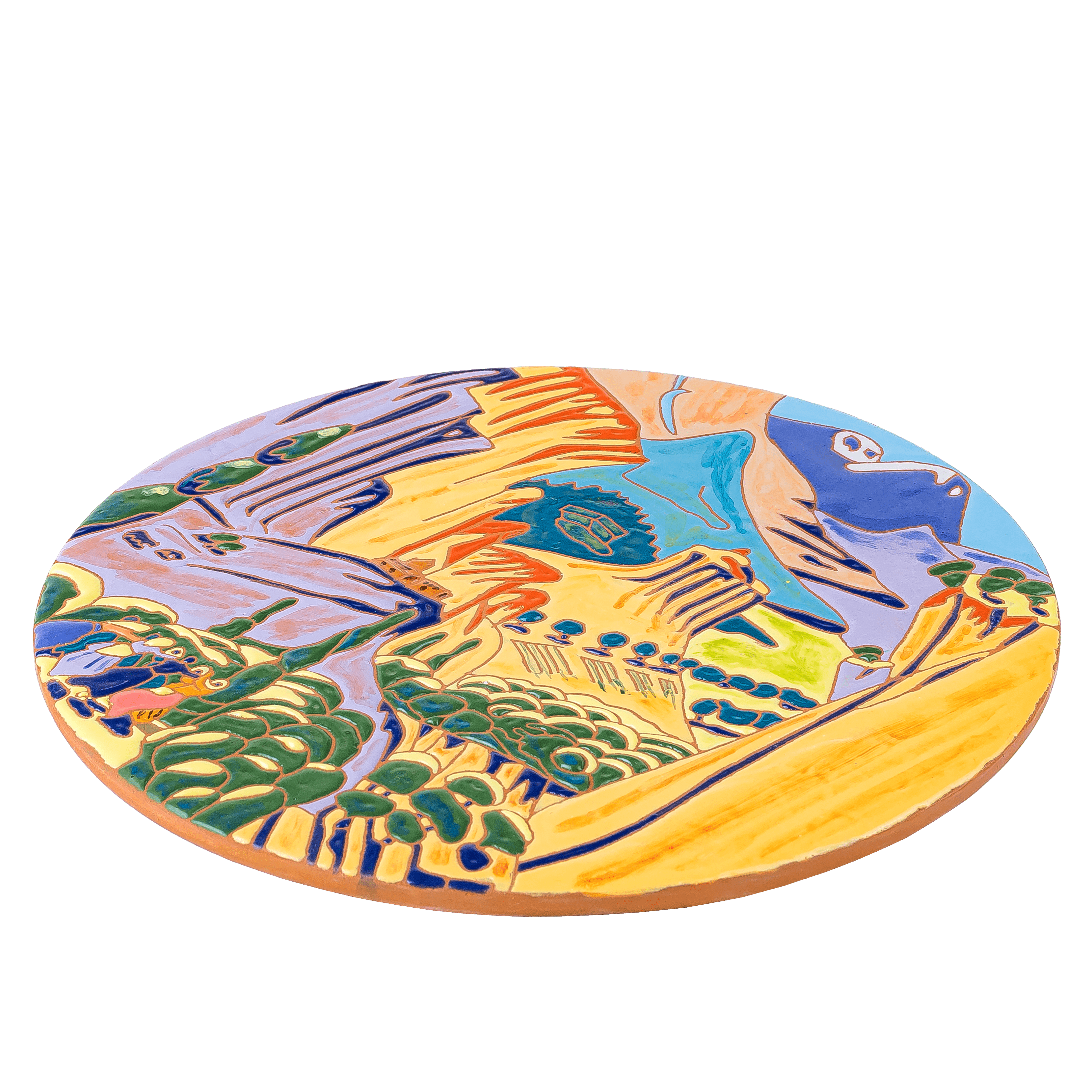 "Armenia" by Martiros Saryan Ceramic Decorative Cheeseboard