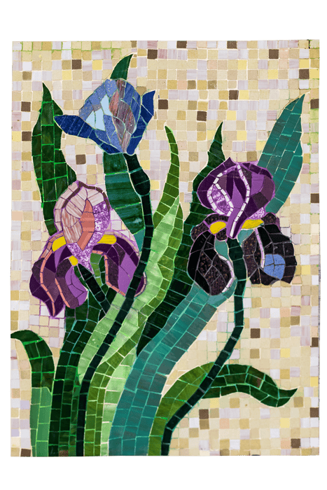 Floral Decorative Ceramic Mosaic