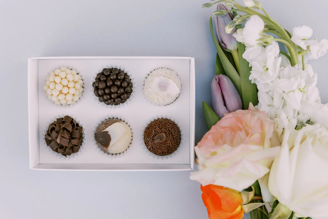 Handmade Brigadeiro Truffles Gift Box | Assorted Delicious Dessert | Gourmet Sweet Gifts | Valentine's Day | Mother's Day