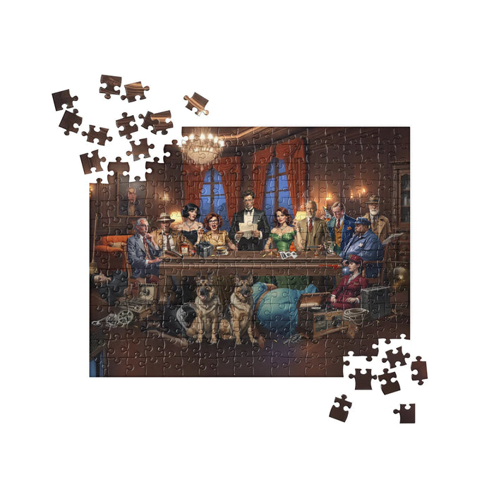 Clue Puzzle - "Last Supper" - Comedy Movie & Game - Whodunnit Murder Mystery - Unique Rare Gift for Fans of the Cult Classic Film