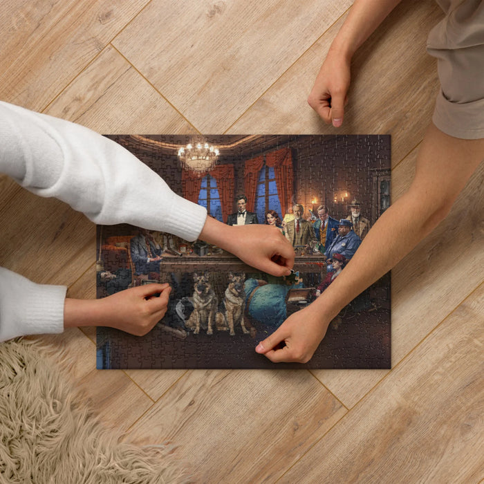 Clue Puzzle - "Last Supper" - Comedy Movie & Game - Whodunnit Murder Mystery - Unique Rare Gift for Fans of the Cult Classic Film