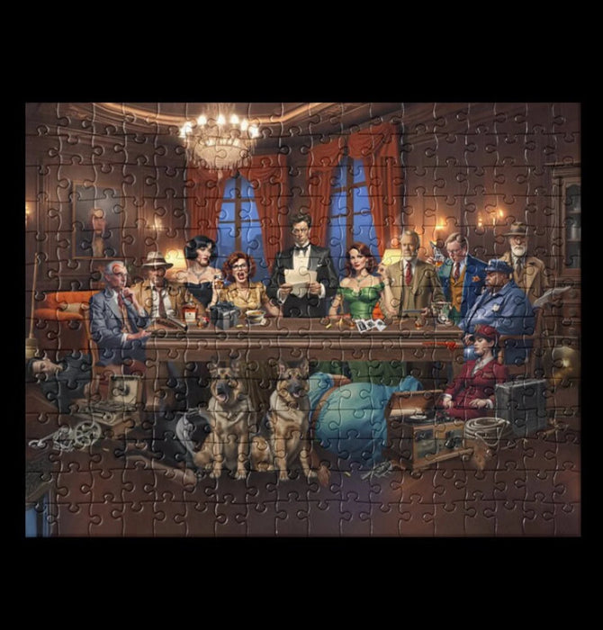 Clue Puzzle - "Last Supper" - Comedy Movie & Game - Whodunnit Murder Mystery - Unique Rare Gift for Fans of the Cult Classic Film