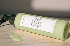 Milky Matcha Facial Cleanser - Hydrating & Gentle for Glowing Soft Skin - Oats with Aloe Vera. For All Skin Types