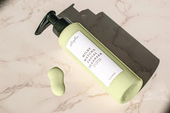 Milky Matcha Facial Cleanser - Hydrating & Gentle for Glowing Soft Skin - Oats with Aloe Vera. For All Skin Types