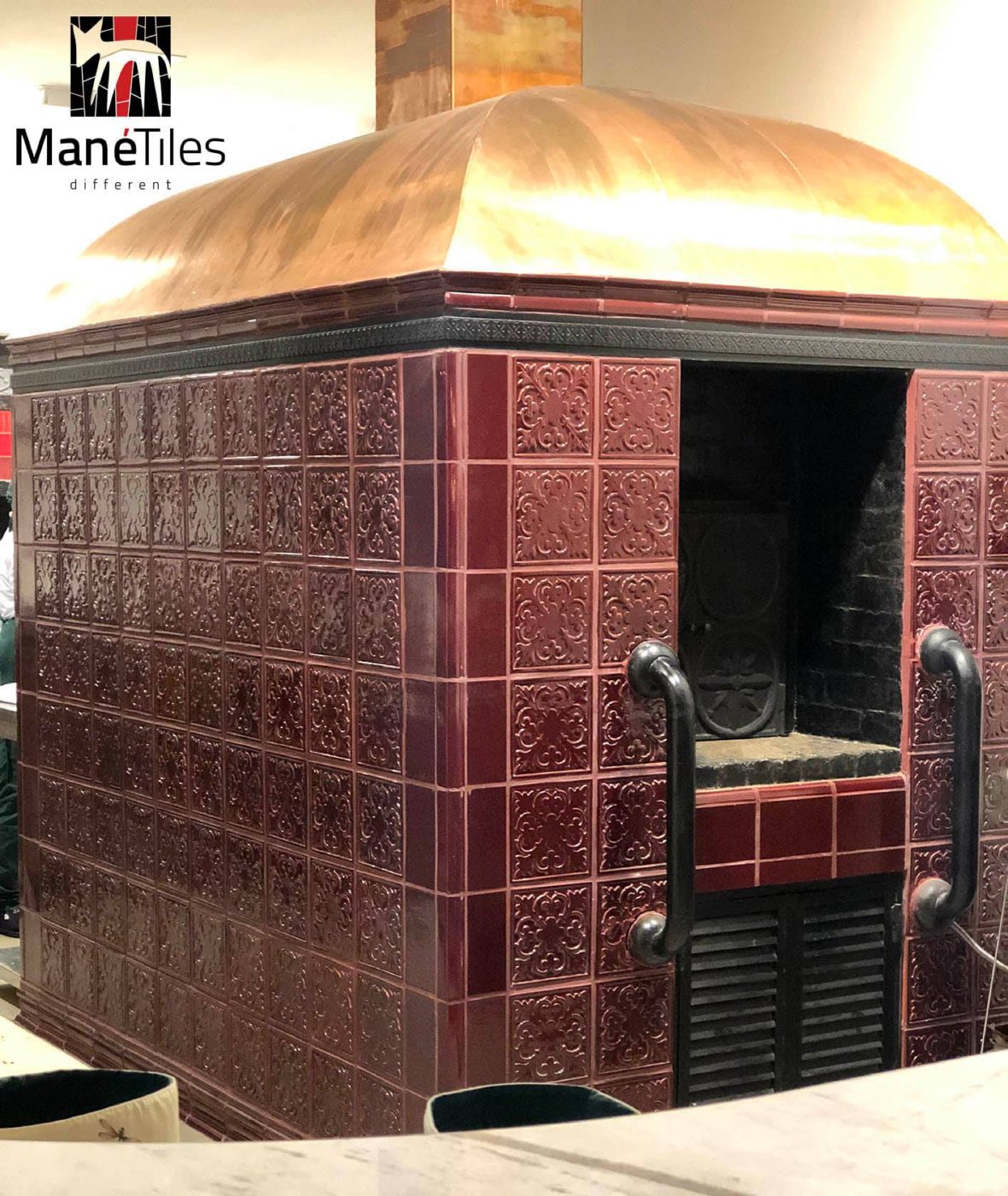 Fireplace facing